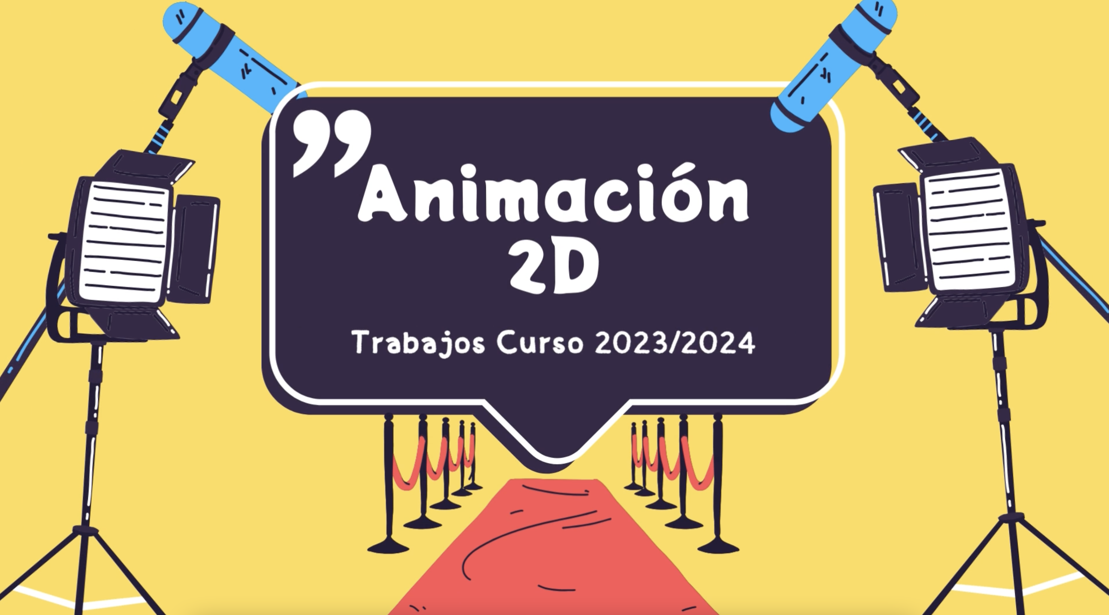 Animaciones 2D – Muestra de trabajos
