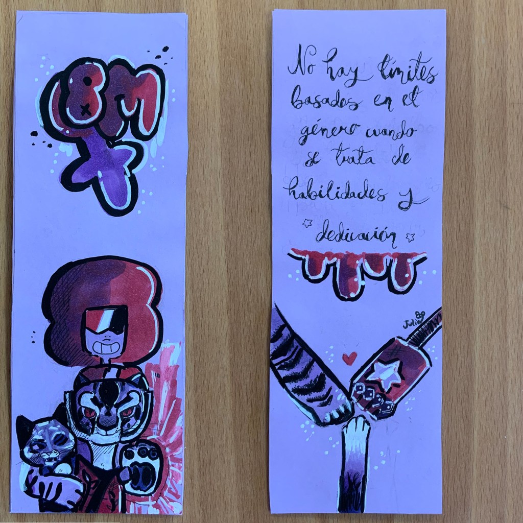 Marcapáginas ilustrados