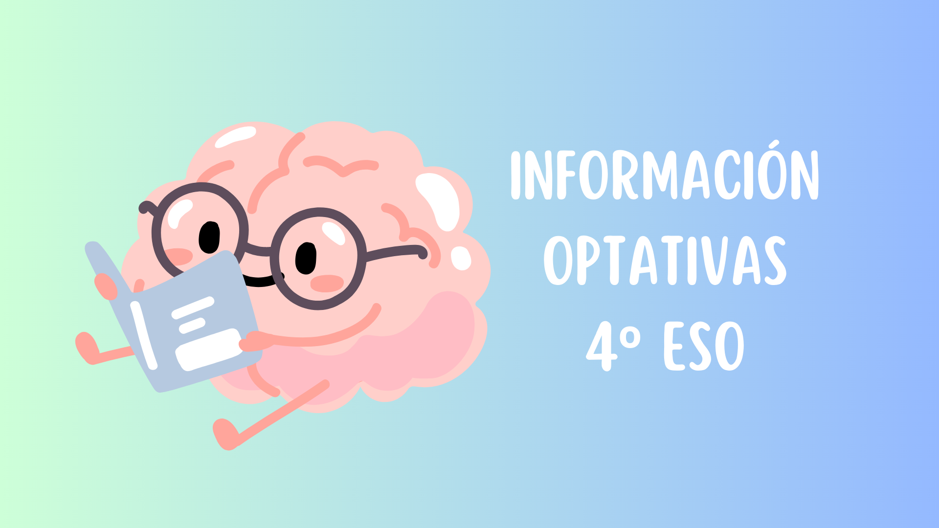 Información Optativas 4º ESO